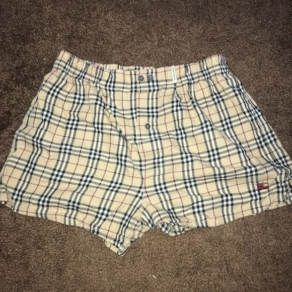 Burberry Pajama Shorts 